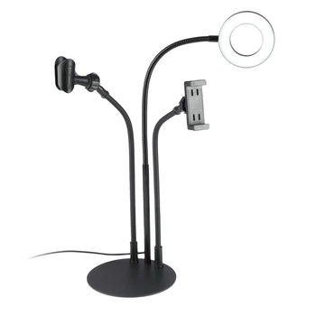 Лампа Fill Light 3 in 1 9cm Настільна Колір Чорний
