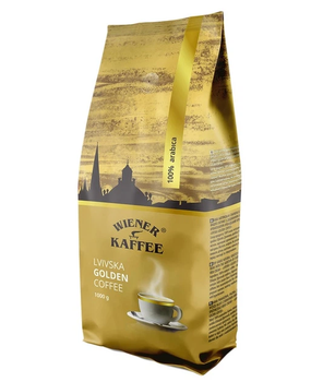 Кофе зерновой Віденська кава Golden 1кг