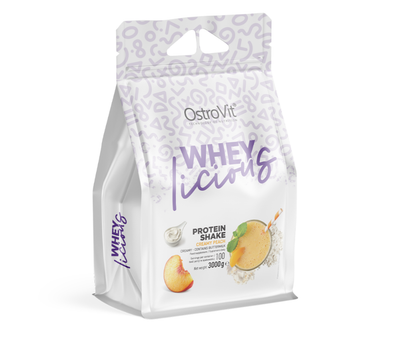 Протеїн WHEYlicious OstroVit 3 кг. смак Вершково персиковий