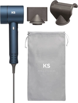Фен KS HAIR DRYER KS AIRPRO 01P Синій