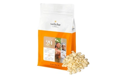 Шоколад бельгійський білий Veliche 29%, 0,5 кг