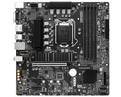 Материнська плата MSI Z590M BOMBER (LGA1200/4xDDR4/2xM.2 SSD) OEM White Box