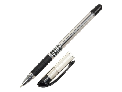 Ручка масляна Hiper Max Writer Evolution HO-335-ES 2500м 0.7мм чорна 8901015001391