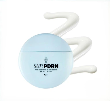 Солнцезащитная эссенция VT Cosmetics Sun PDRN Moist Tone Up Sun Essence SPF50+ PA++++ 50 мл