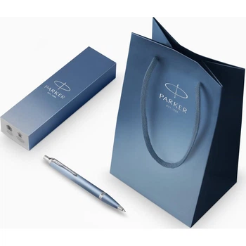 Ручка шариковая Parker IM Rituals Peaceful Blue CT BP + Пакет Parker Rituals