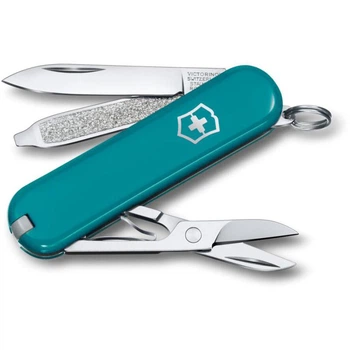Швейцарский складной нож 58мм Victorinox CLASSIC SD Mountain Lake 0.6223.23