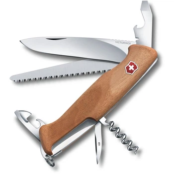 Швейцарский складной нож 130 мм Victorinox RANGER 55 WOOD 0.9561.63B1 (в блистере)