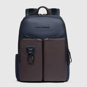 Рюкзак для ноутбука 13 Piquadro HARPER (AP) Blue-Dark Brown CA3869AP_BLUTM