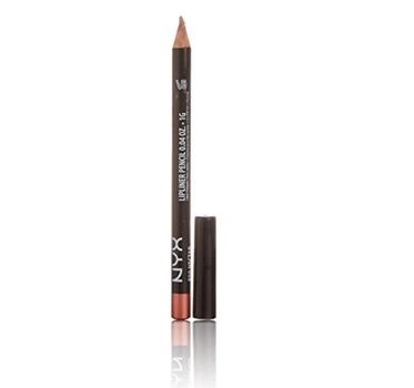 Стойкий карандаш для губ NYX Cosmetics Slim Lip Pencil SPL850 оттенок Nectar