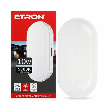 Світлодіодний світильник ETRON Communal 1-EСP-503-E 10W 5000К ellipse