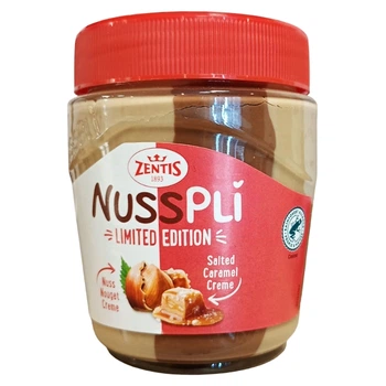 Шоколадно-горіхова паста Zentis Nusspli Limited Edition Salted Caramel 300 г