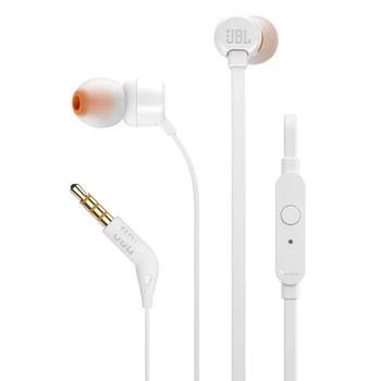 Дротові навушники JBL TUNE110, 3.5mm, white UA UCRF