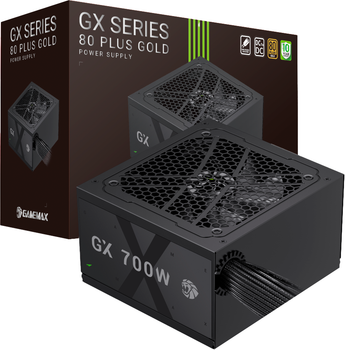 Zasilacz Gamemax GX 700G 700W 80 Plus Gold Black (GX 700G)
