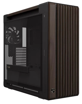 Корпус ASUS ProArt PA602 Walnut Wood Tempered Glass Modern Black (90DC00J0-B09030)