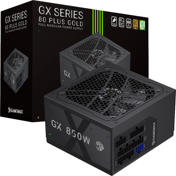 Zasilacz Gamemax GX 850GF 850W 80 Plus Gold Black (GX 850GF)