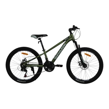 Велосипед SPARK MOVE (колеса – 24", алюминиевая рама – 11") темно-зеленый