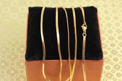 Цепь Xuping Jewelry треугольный жгут 60 см 2,5 мм золотистая