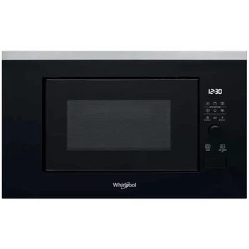 Мікрохвильова піч Whirlpool вбудована, 20л, електронне упр., 800Вт, дисплей, чорний