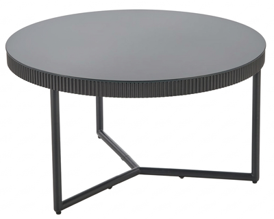 Ława Halmar COSMO 80 cm Czarny (5905248136823)