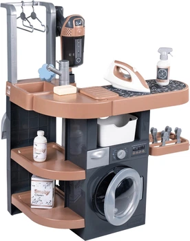 Игровой набор прачечная Smoby Toys Ровента 3 в 1 с пылесосом и аксессуарами (7600330327)