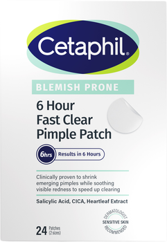 Пластирі від прищів Cetaphil Gentle Clear 24 шт (5020465204046)