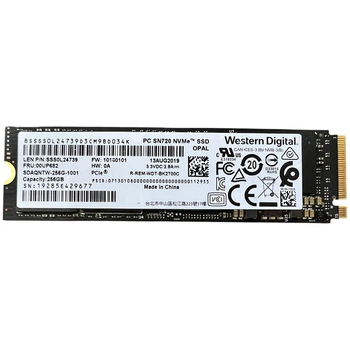 Накопитель SSD Western Digital SN720 256Gb NVMe M.2 Gen3x4 (SDAQNTW-256G) - Б/У