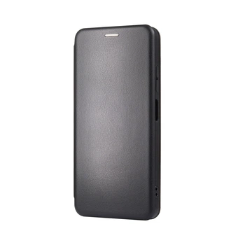 Чехол-книжка для ZTE Blade A56 4G, G-Case, черный, кожаный чехол-книга из экокожи (PU) и TPU, с магнитом, с подставкой и вместительным кардхолдером, противоударный, защита всего корпуса, ArmorStandart (ARM87531)