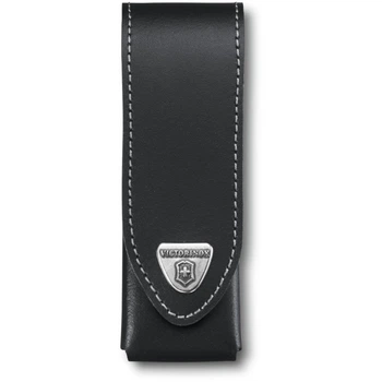 Чехол для ножа Victorinox 111 мм кожаный на липучке Black (Vx40523.3B1)