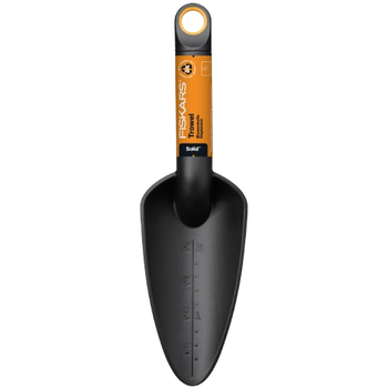 Садовый совок Fiskars Solid с защитой от ультрафиолета Черный (1071899)