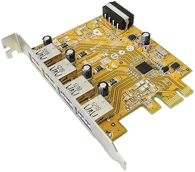 Karta rozszerzeń Sunix PCIe 4x USB 3.0 (USB4300N)