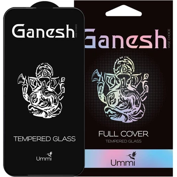 Захисне скло Ganesh (Full Cover) для Apple iPhone 15 Pro (6.1") Чорний
