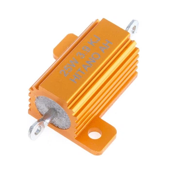 Выводной резистор 3,9 kOhm 25W 5% (AH25WJ-3K9R) - 447133