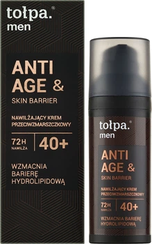 Увлажняющий крем против морщин Tolpa Men Anti Age & SKIN Barrier 40+ 15 мл (5903900965125)