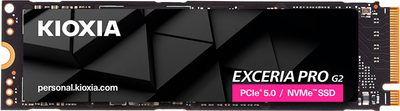 Dysk SSD KIOXIA Exceria Pro G2 4TB NVMe5.0 (LVE10Z4T09G8)