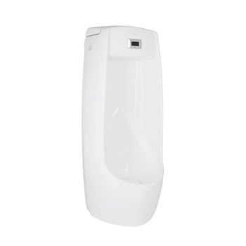 Писсуар напольный Qtap Scorpio с ИК-датчиком автоматического смыва 430х370х990 White QT1488101HW