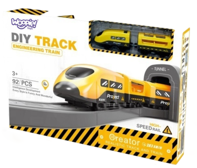 Kolejka elektryczna Woopie Pendolino 92 elementy (5906280657437)