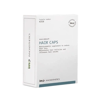 Innoaesthetics HAIR CAPS – нутрицевтик проти випадіння волосся, 60 капсул