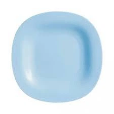 Тарелка Luminarc Carine Light Blue квадратная десертная 21 см (P4250)