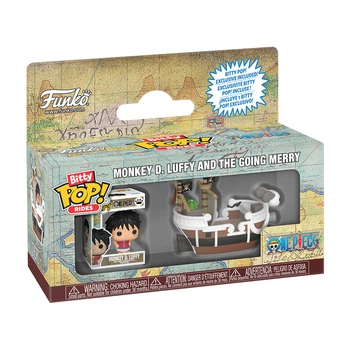 Коллекционный набор фигурок Bitty POP Rides Ван Пис - Луффи и Гоинг Мерри Funko