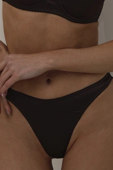 Шоколадні трусики бразиліани - ness Perfect Female Коричневий XL (193P-32Br-b)