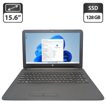 Ноутбук HP 250 G4 / 15.6" (1366x768) TN / Intel Celeron N3050 (2 ядра по 1.6 - 2.16 GHz) / 8 GB DDR3 / 128 GB SSD / Intel HD Graphics / WebCam / DVD-ROM б/у