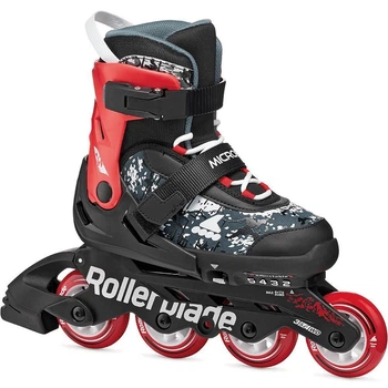 Детские ролики Rollerblade Microblade SL black-red 36.5-40.5 (sl106)