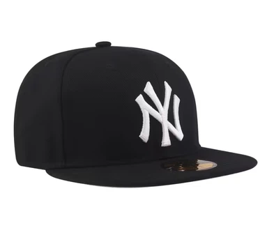 Бейсболка New Era New York, черная, с вышивкой, повседневная