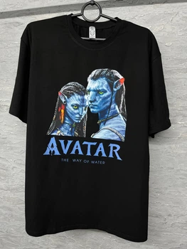 Чоловіча футболка з принтом "Avatar", ХL, чорний (2066)