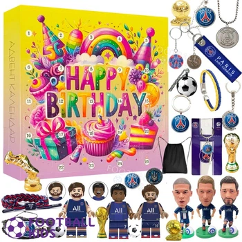 Адвент календарь футбольный ПСЖ Happy Birthday Advent Calendar Soccer Kit 25 PSG (4206-4)
