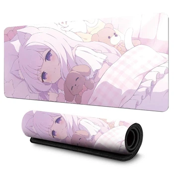 Игровой Коврик для Мыши 900x400x4мм (XXL) Дизайн Cloud Dreams. Гладкая Поверхность, Прорезиненный. Толщина 4 мм