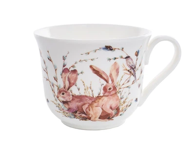Великденьльний кухоль з кістяної порцеляни Easter Bloom Mug, 400 мл