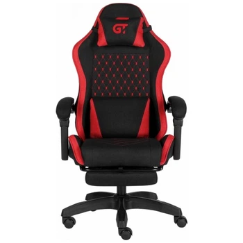 Крісло ігрове GT Racer X-2339 Black/Red (X-2339 Fabric Black/Red) GT Racer X-2339 Fabric Black/Red 996599