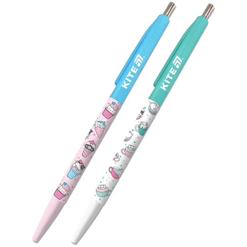 Ручка шариковая автоматическая IceCup Kite K25-361-2 Синий shop (4063276240194)