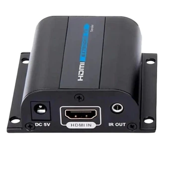 Удлинитель HDMI с поддержкой ИК управления по кабелю CAT6/6a/7 HD-BitT 1.4 для передачи сигнала на 60 м свыше